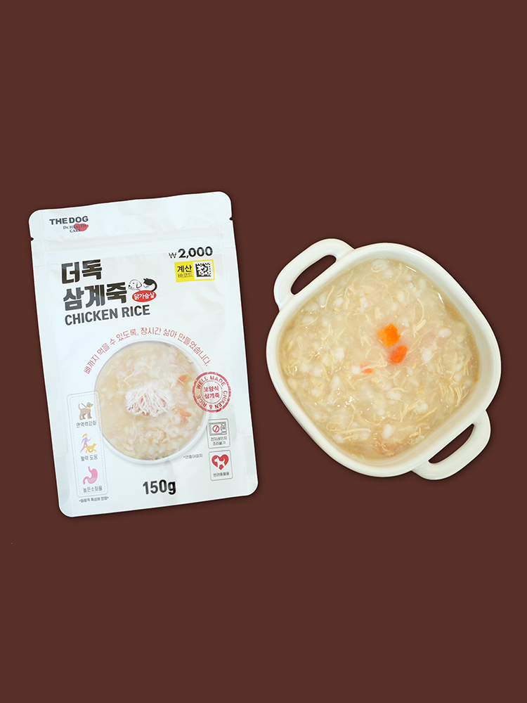 [펫] 더독 삼계죽 150 g