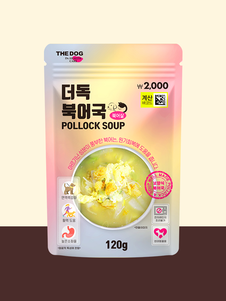 [펫] 더독 삼계죽 150 g