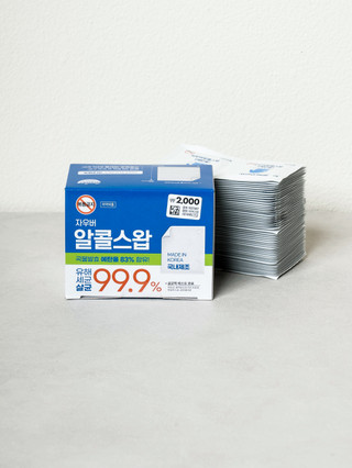 자우버 알콜 스왑 100매입