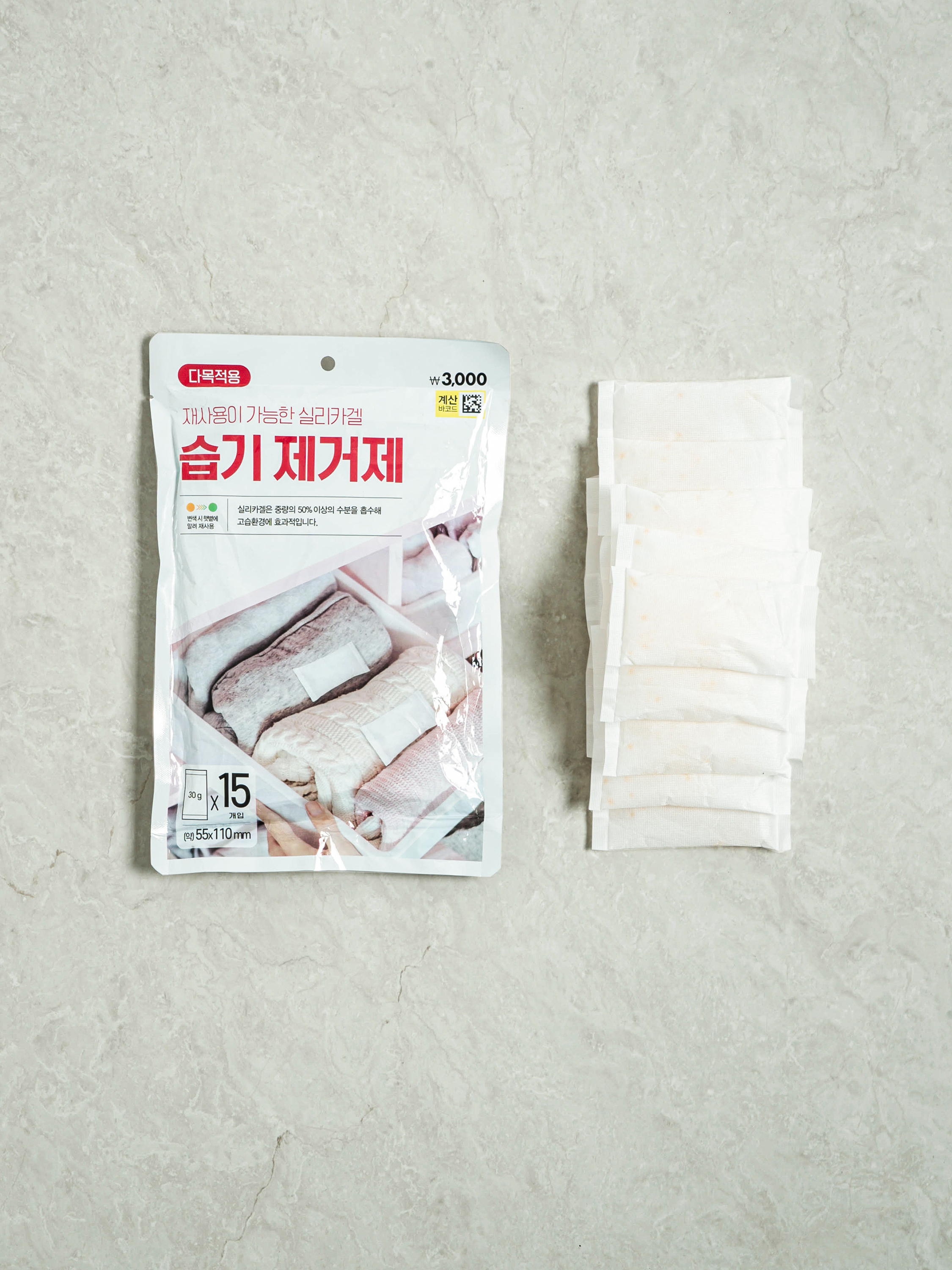 제습 탈취 실리카겔 30 g 15개입