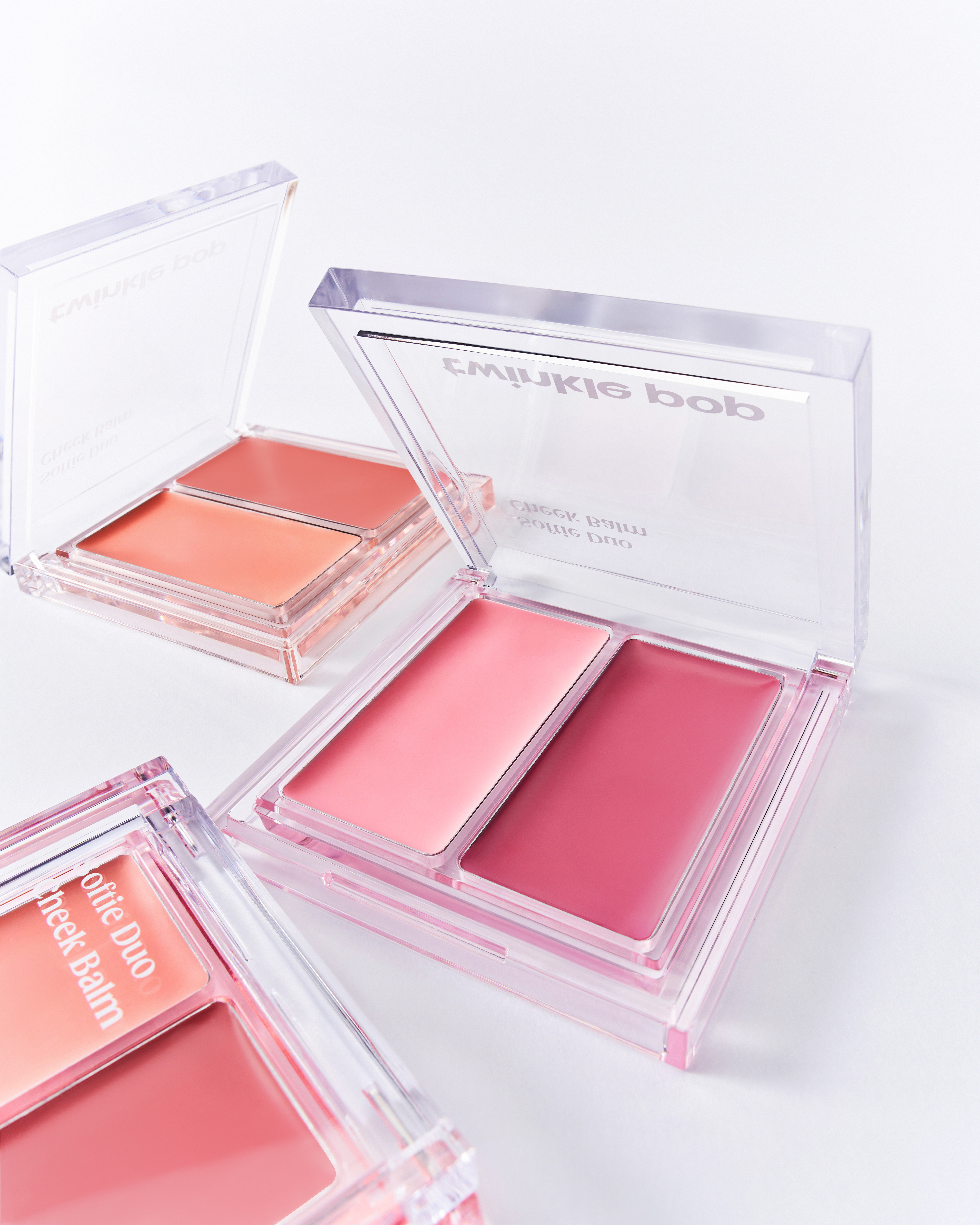 [02 Peach Mousse] Румяна Twinkle Pop Softie Duo by CLIO