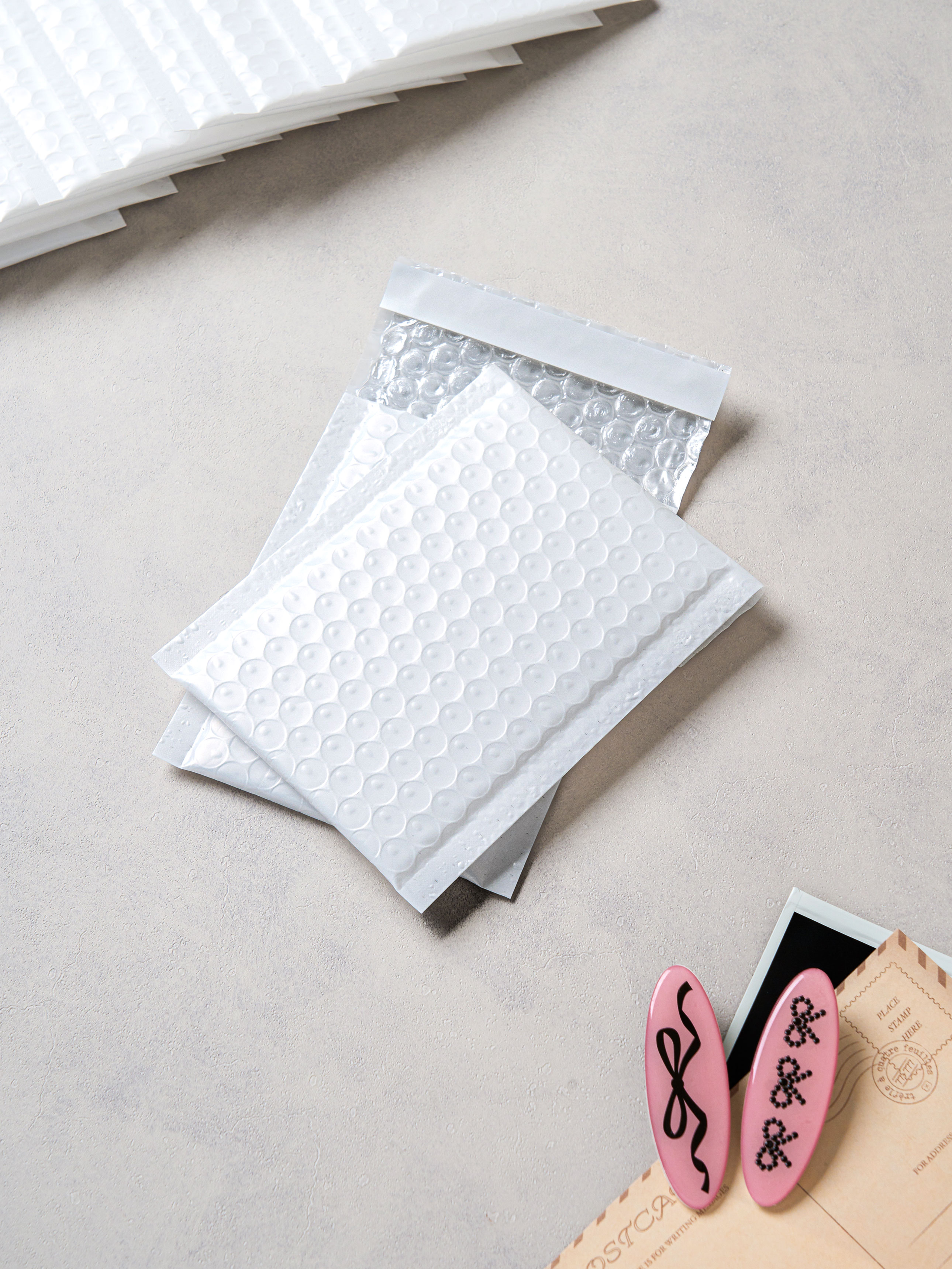 에어캡 봉투 11 X 13 cm 12개입 화이트