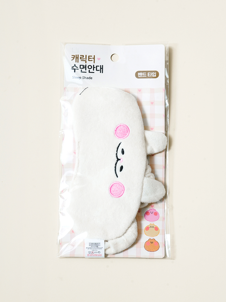 고양이 자수 수면 안대