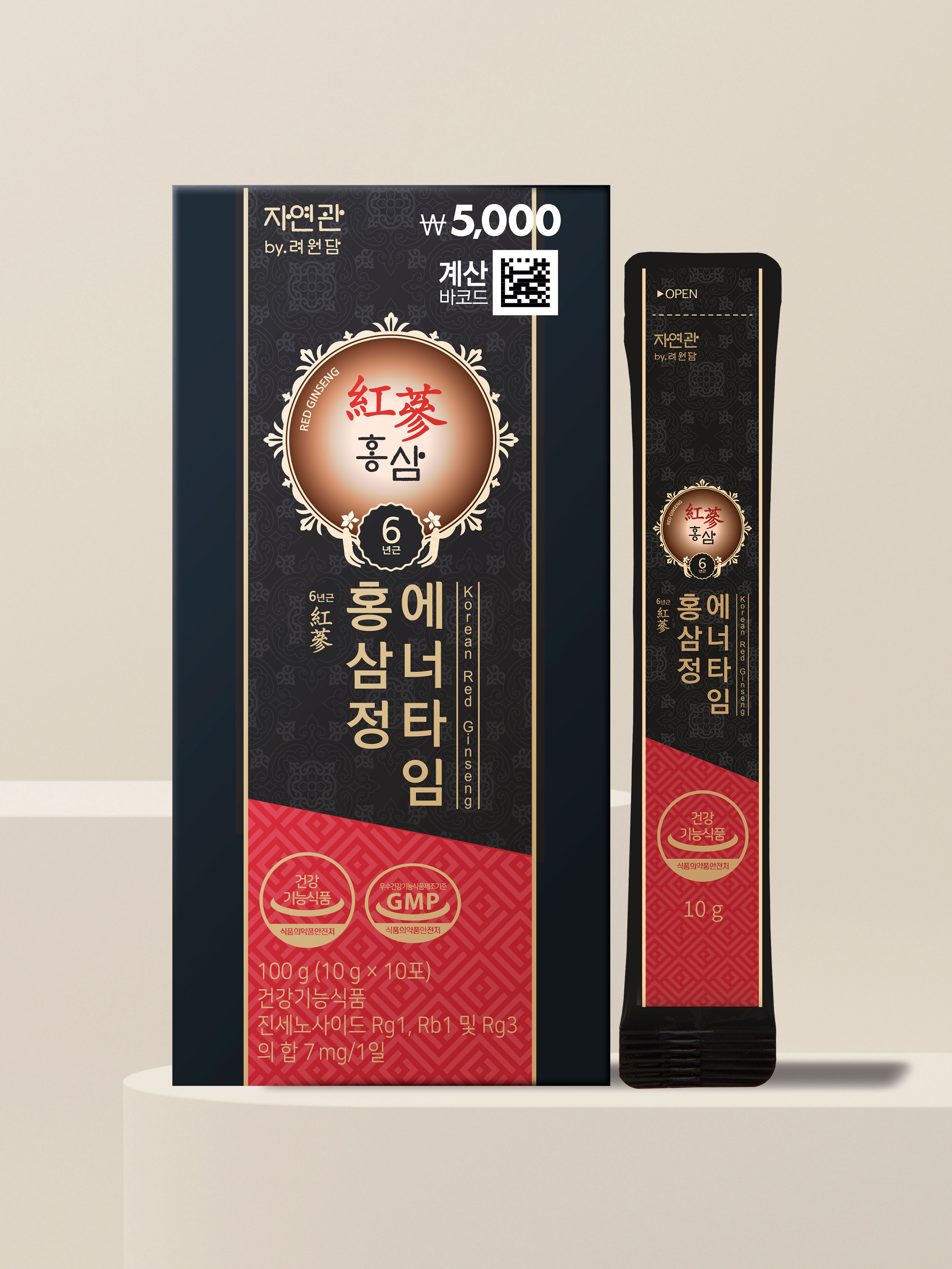 [홍삼매니아] 자연관 홍삼정 에너타임 10포 10일분