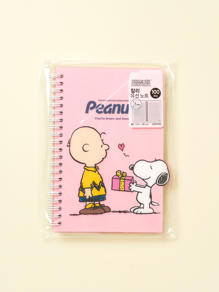 Блокно트 Peanuts Vintage Charlie B6 в линейку, 100 л.