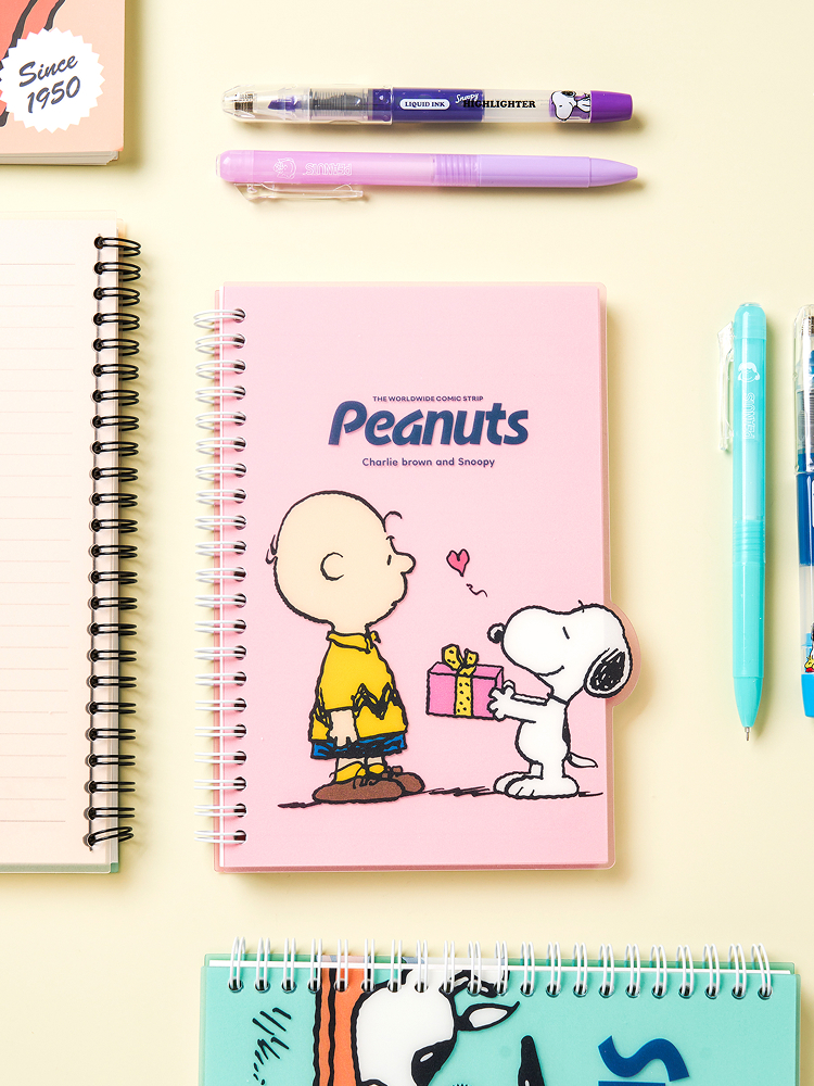 Блокно트 Peanuts Vintage Charlie B6 в линейку, 100 л.