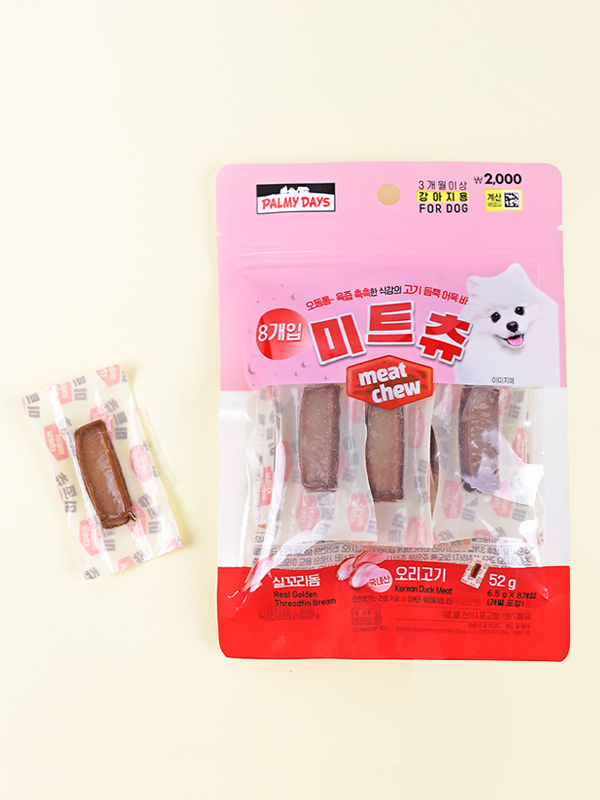 [Питомец] Лакомство Parmy Days Meat Chew 6.5г x 8 шт.