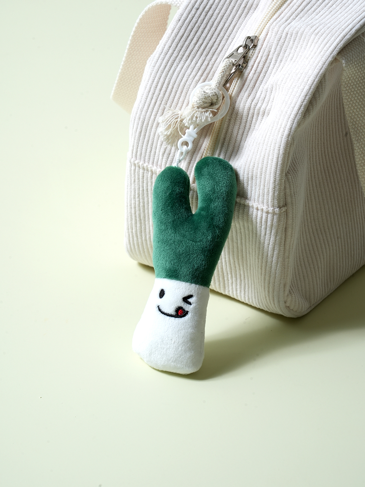 양념시리즈 파 걸이인형