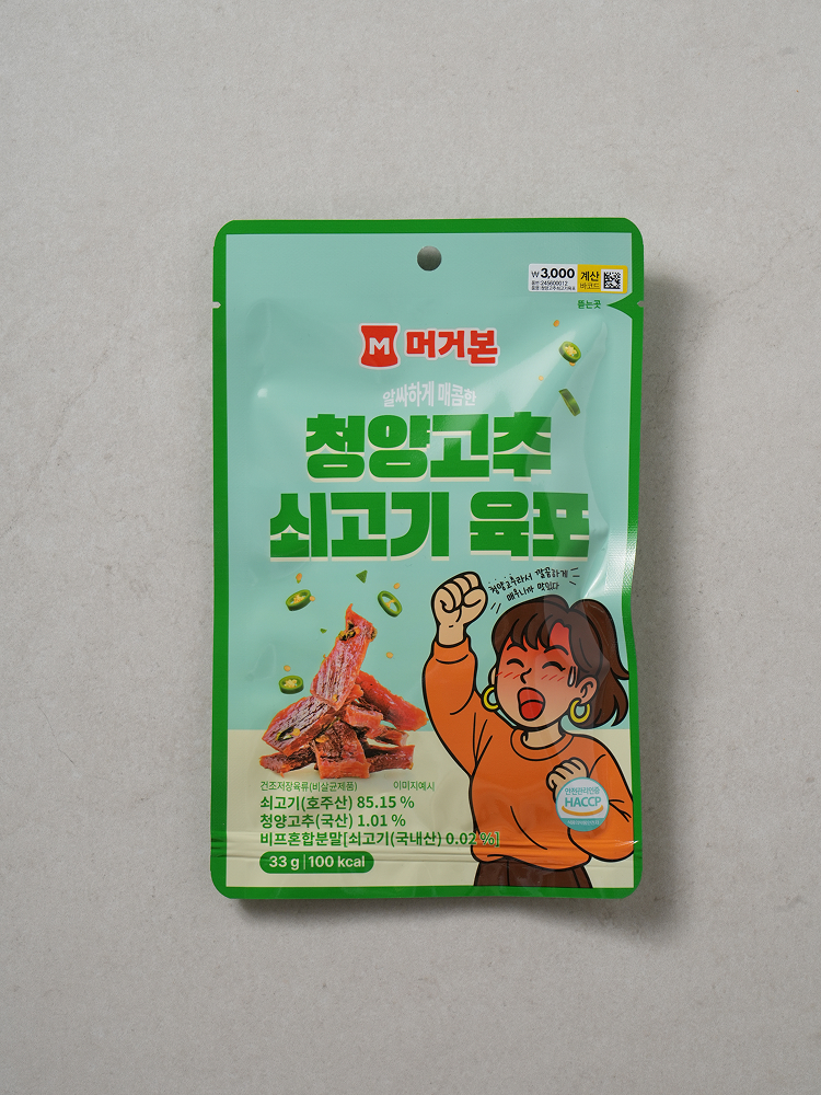 청양고추 쇠고기 육포 33 g