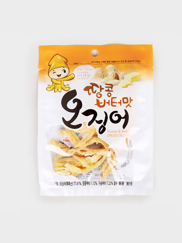 청해 땅콩버터맛 오징어 30g