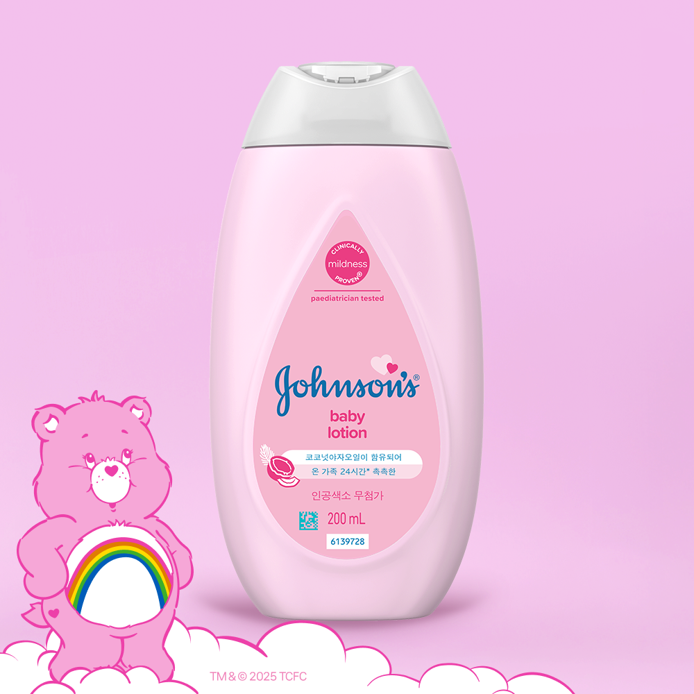 존슨즈 베이비 로션 핑크 200ml