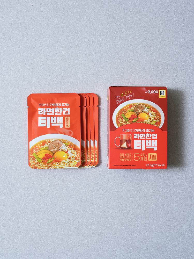 라면 한 컵 티백 4.5 g X 5입