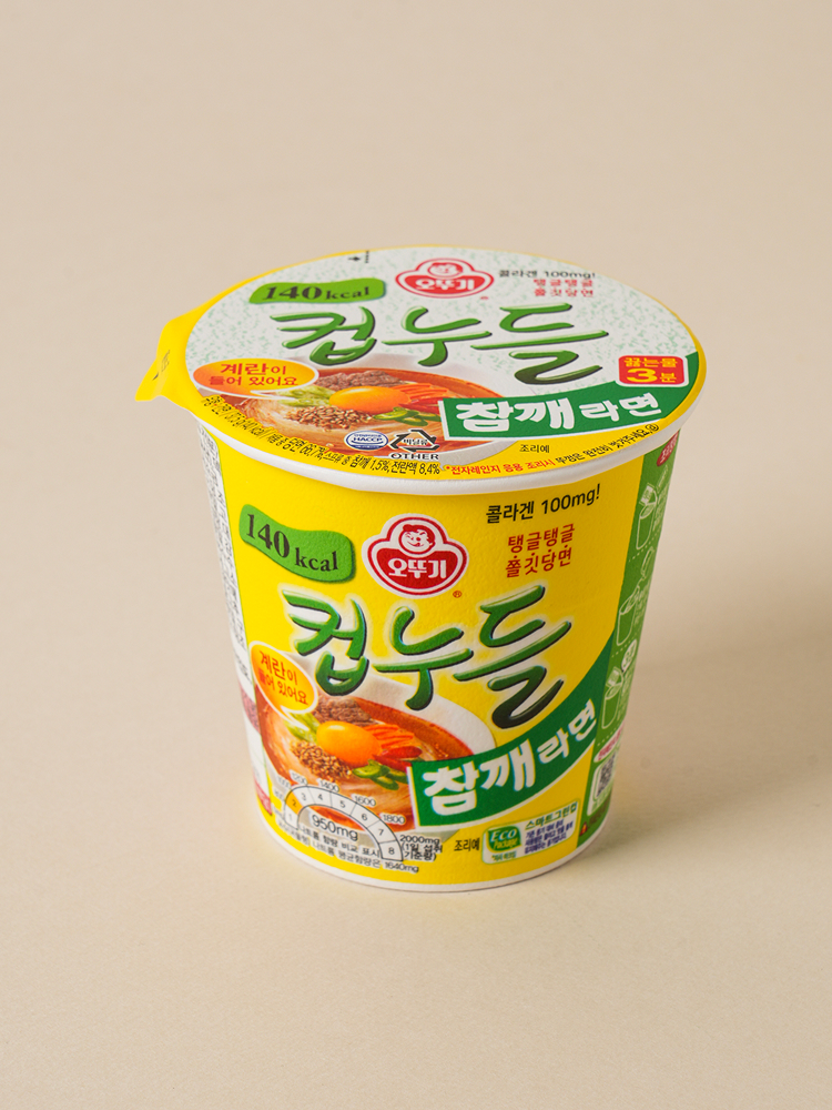 Лапша Ottogi Cup Noodle кунжутный рамен