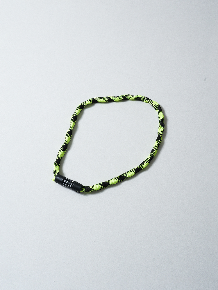 다이소 형광 체인락 다이얼 자물쇠 3 mm X 90 cm
