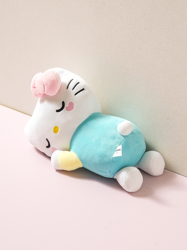 헬로키티 둥둥 솜사탕 라잉 인형 블루