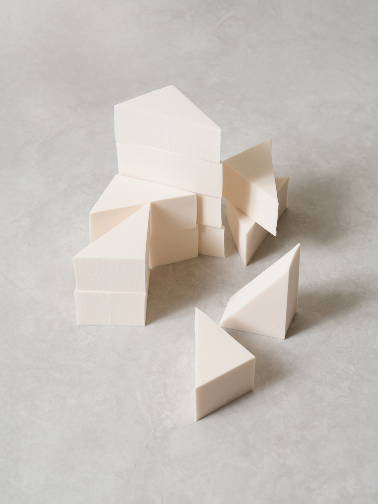 삼각형 웨지 퍼프 12개입