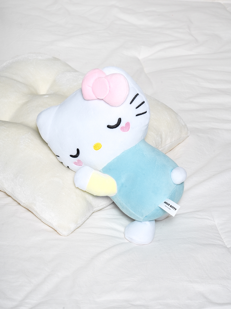 헬로키티 둥둥 솜사탕 라잉 인형 블루