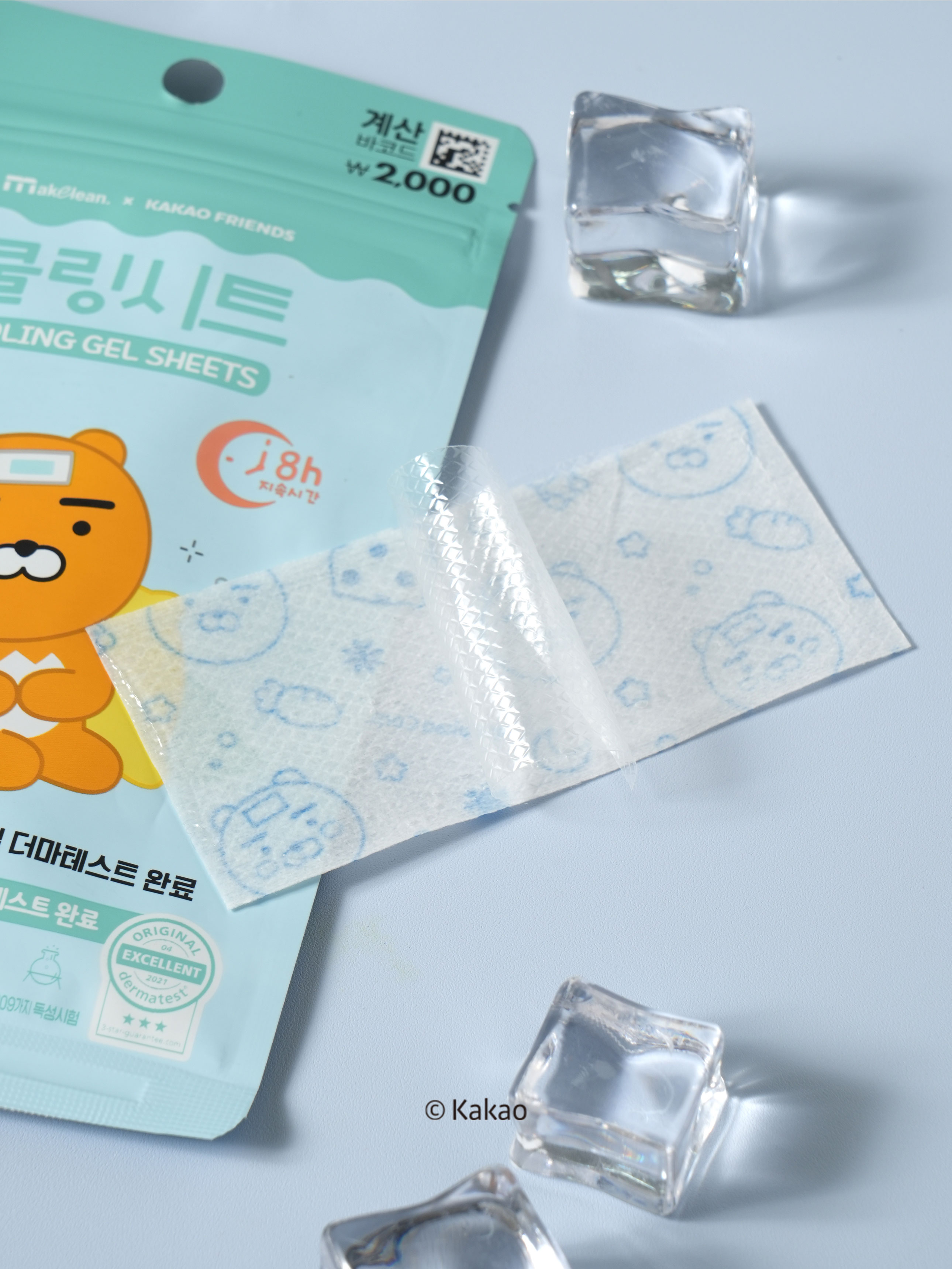 Охлаждающие пластыри Mayclean Kakao Friends L 6 шт.