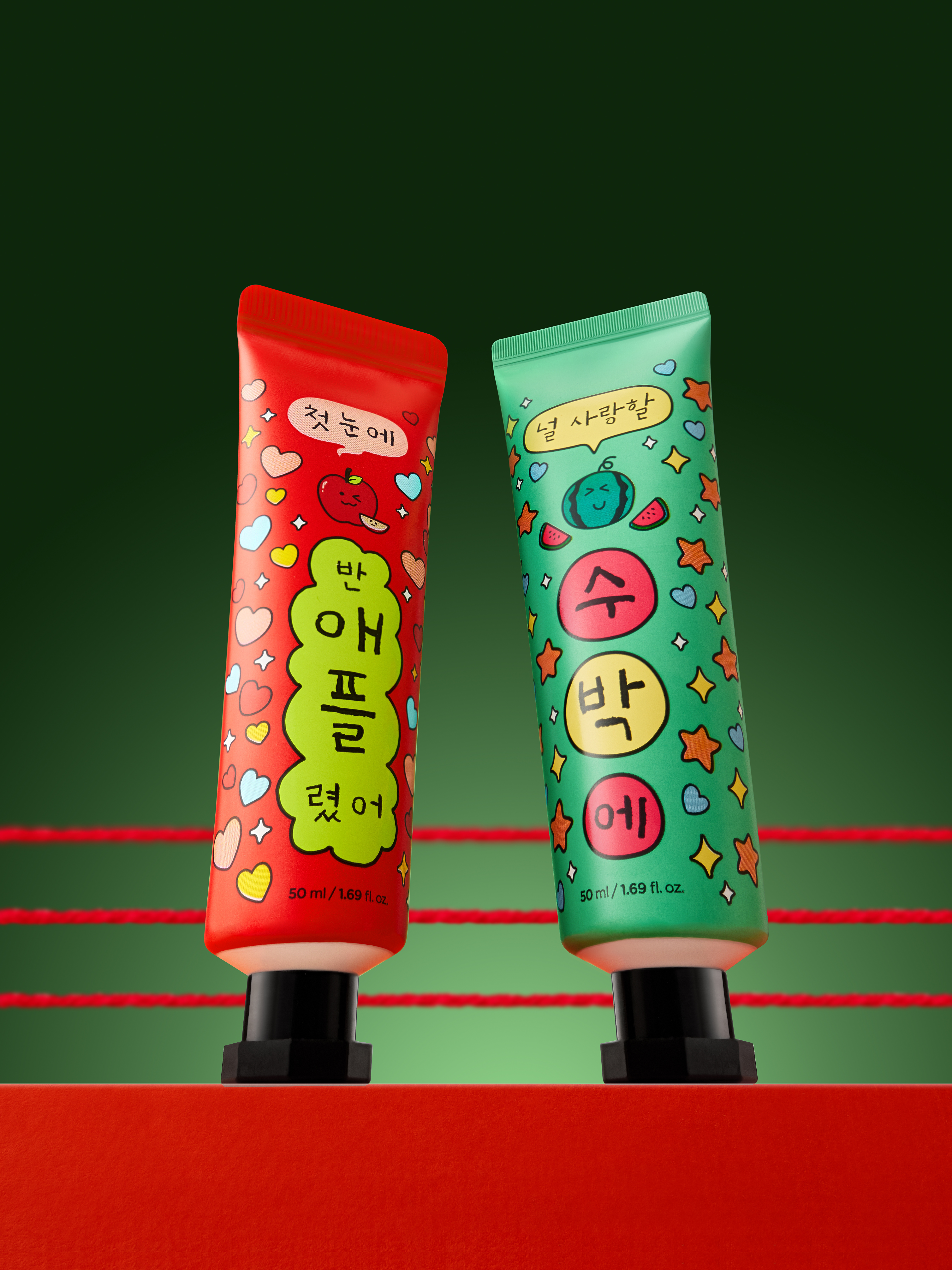 더페이스샵 프루츠톡 수박 핸드크림 50 ml