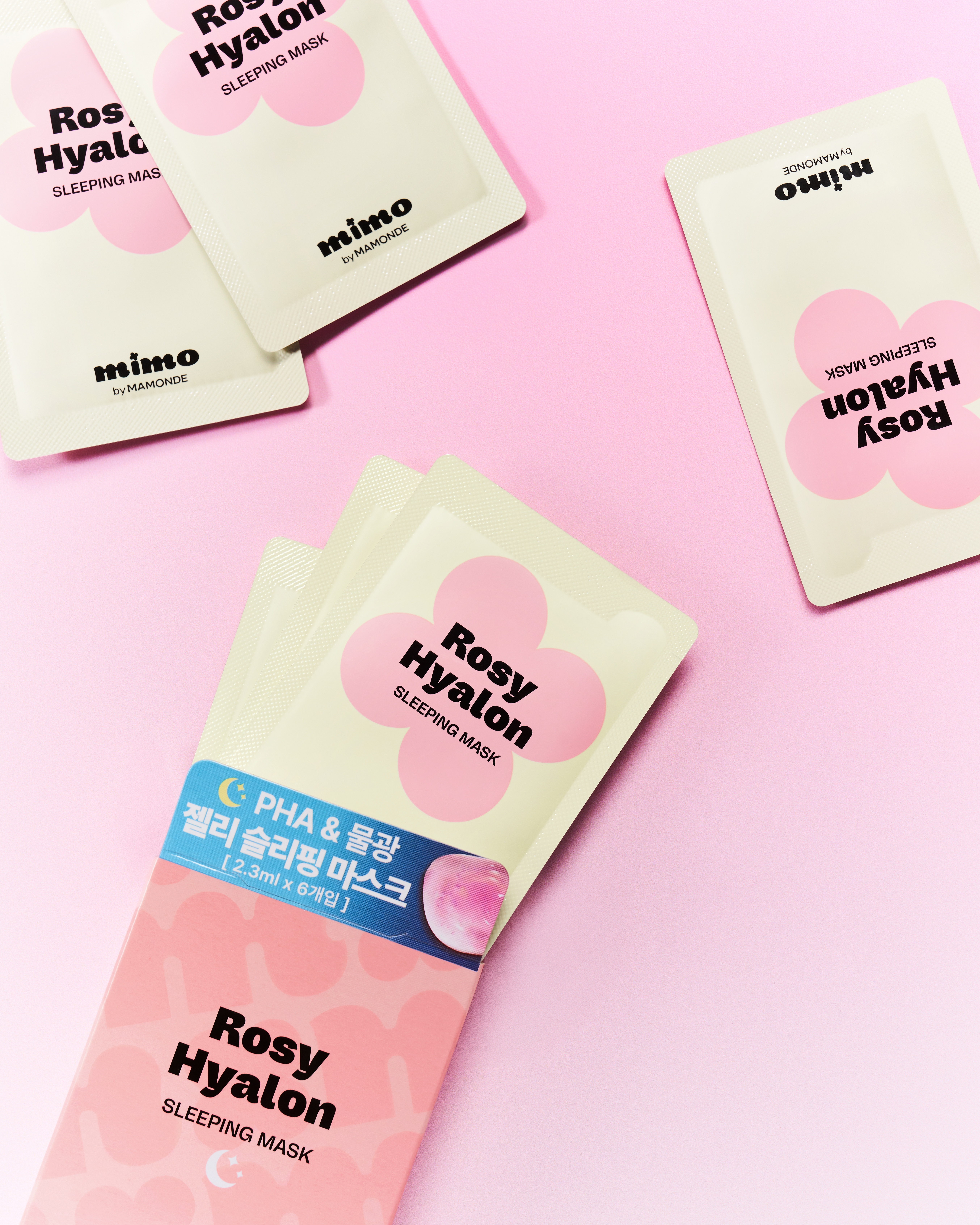 Ночная маска Mimo by Mamonde Rosy Hyalon 6 шт.
