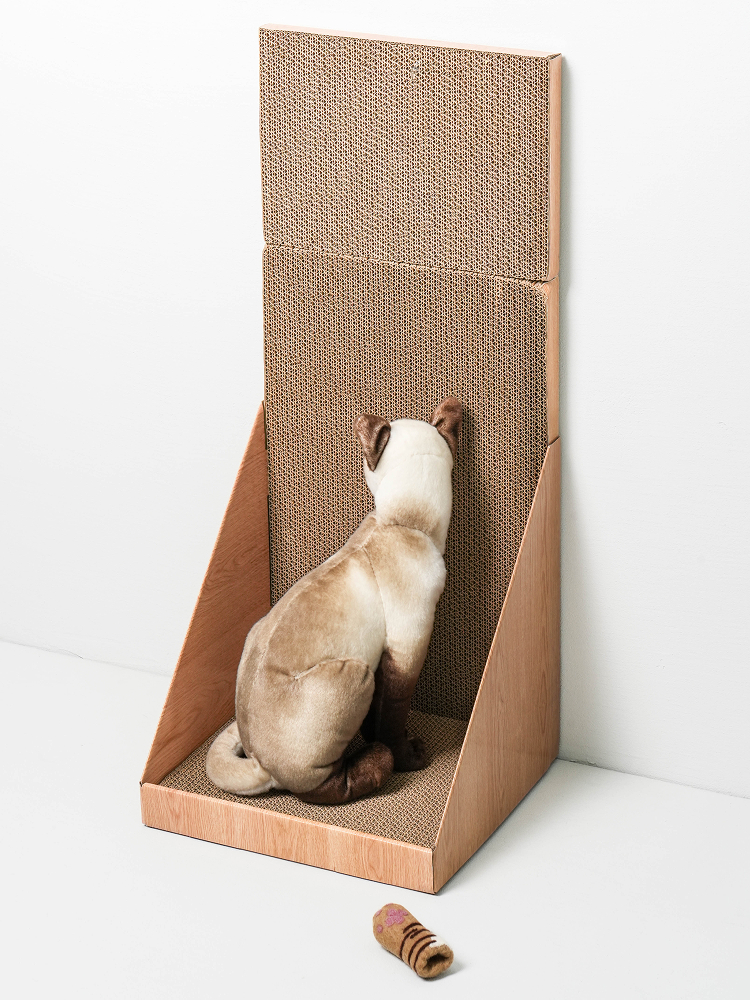 [펫] 벽면형 고양이 스크래처