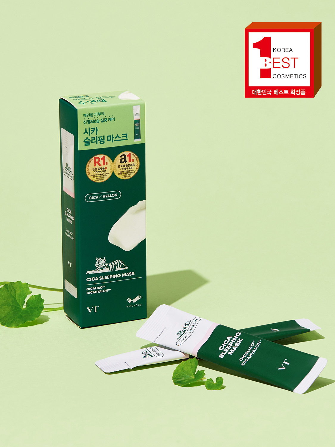 VT 시카 슬리핑 마스크 4 ml 6개입