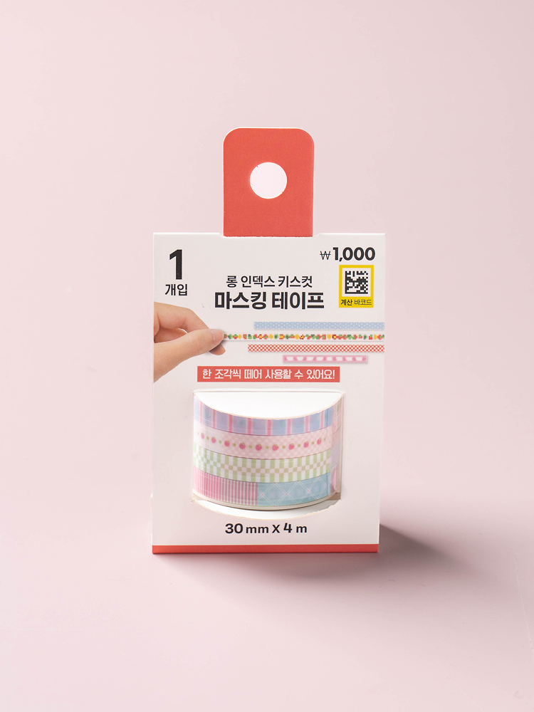 라인 키스컷 마스킹 테이프 30 mm X 4 m