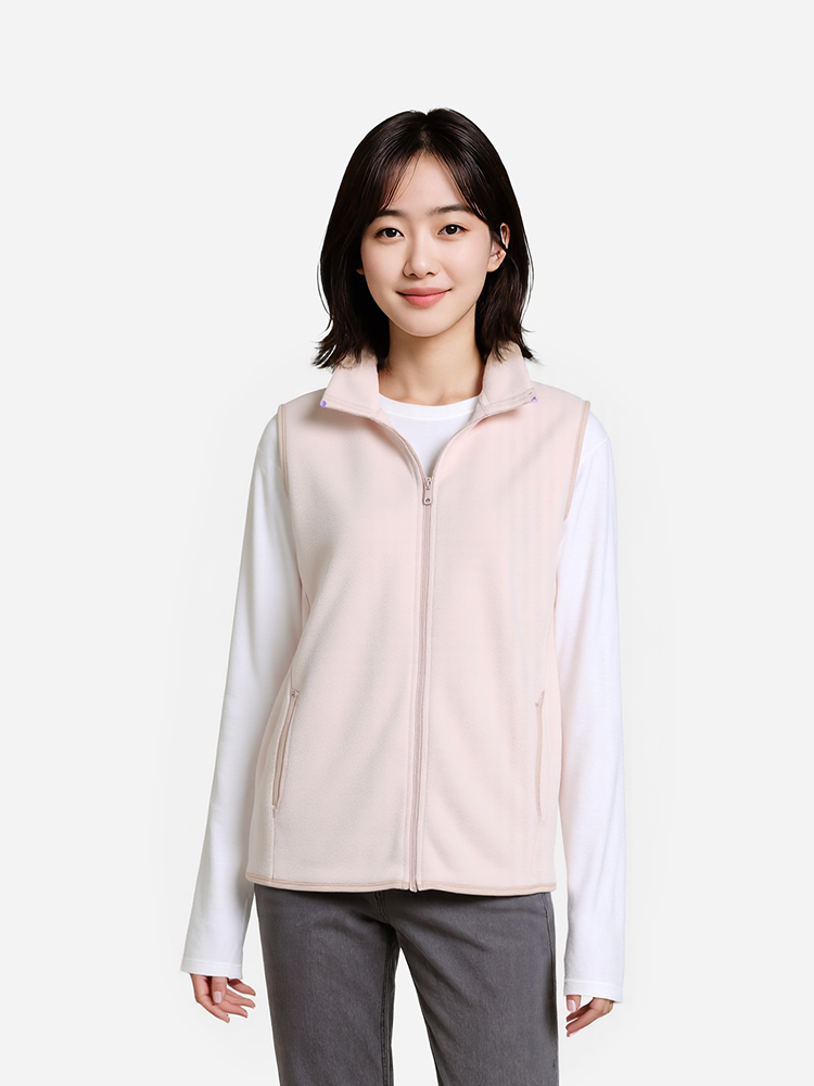[공용]조끼 플리스 S 아이보리