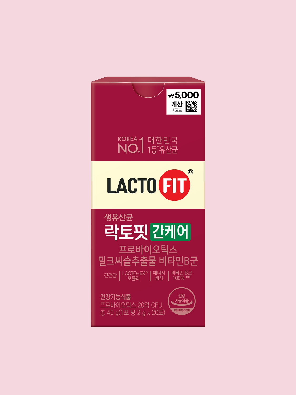 Пробиотики CKD Lacto-Fit Liver Care 20 саше