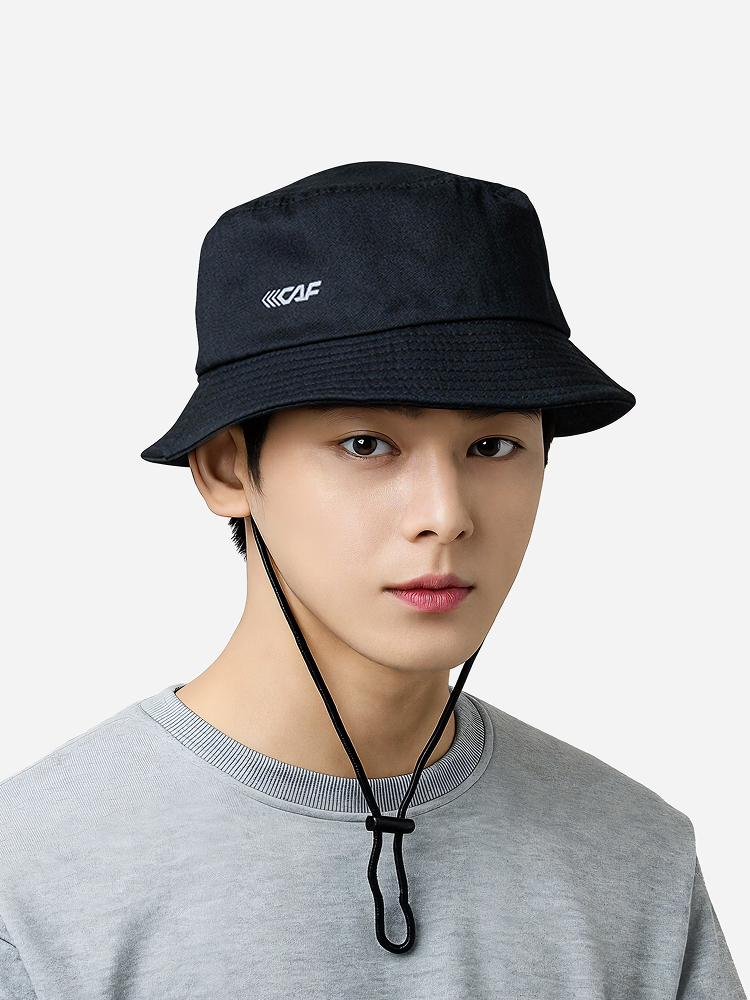 르까프 조임끈 버킷햇 블랙