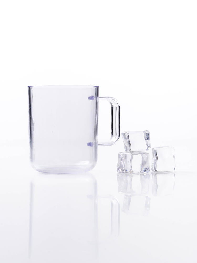 손잡이 플라스틱 컵 420 ml