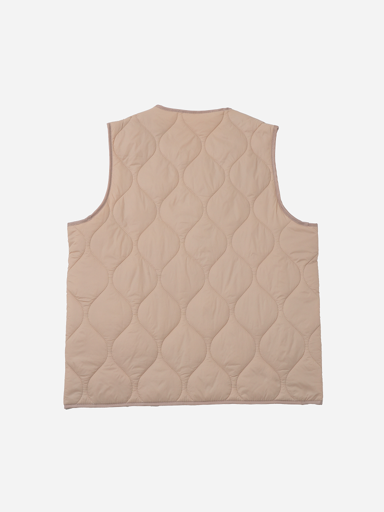 포켓 패딩 조끼 M/L/XL 베이지