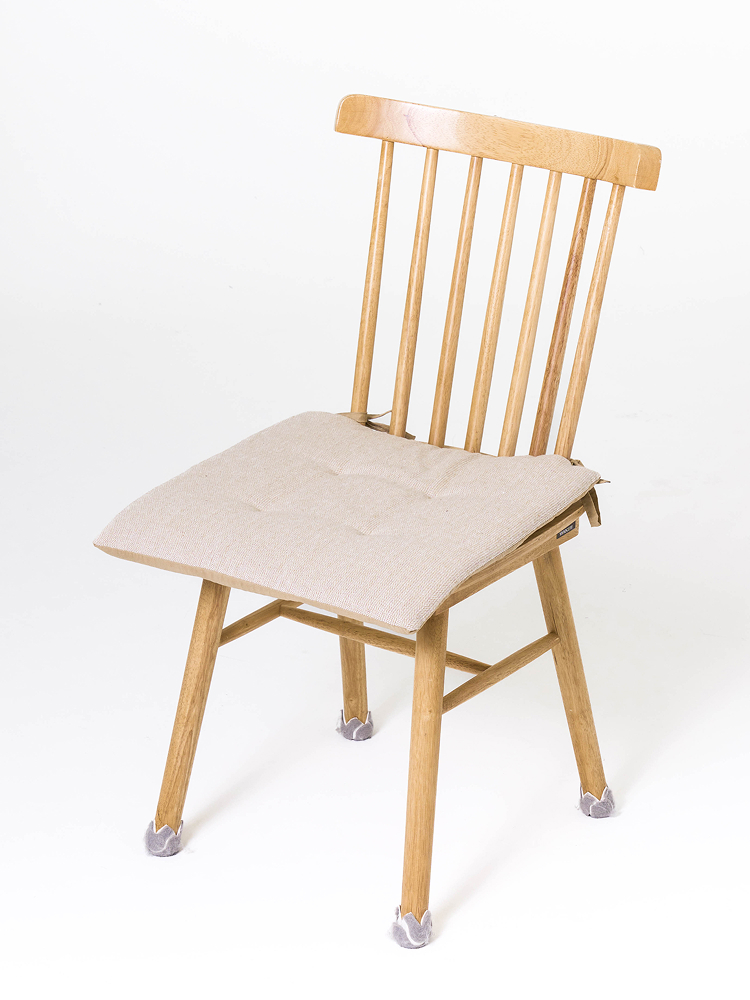 헤링본 사각 방석 42 X 42 cm 베이지