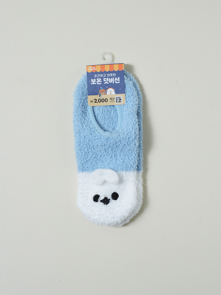 Махровые следки Winter Together, синие