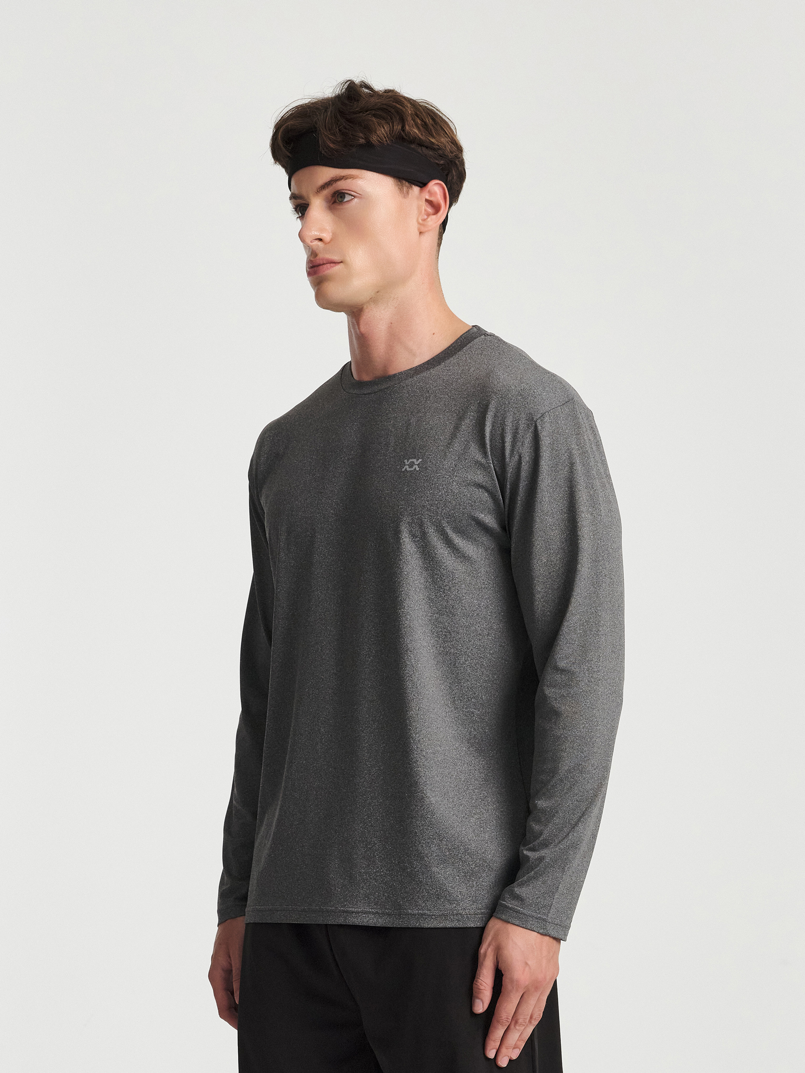 Футболка REXY с длинным рукавом M/L/XL темно-серая