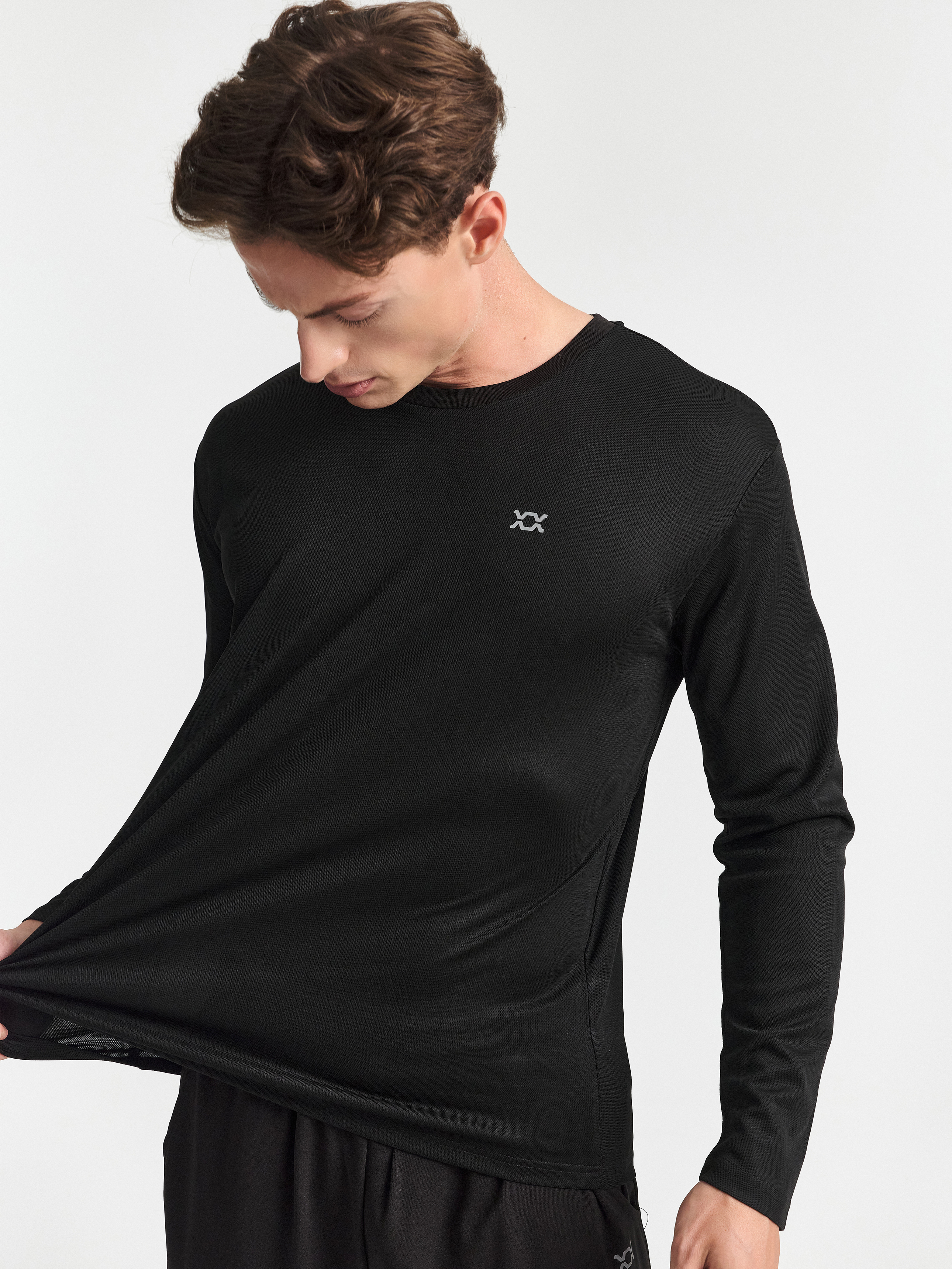 Футболка с длинным рукавом REXY PK M/L/XL Black