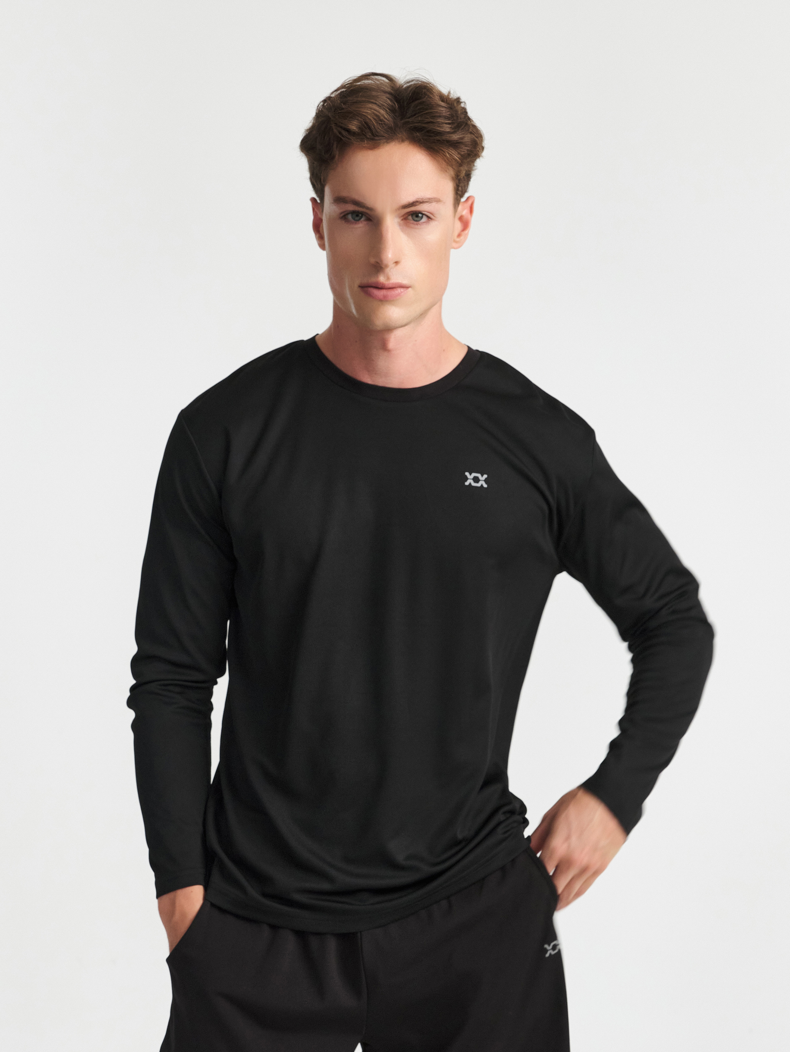 REXY PK 긴팔 티셔츠 M/L/XL 블랙