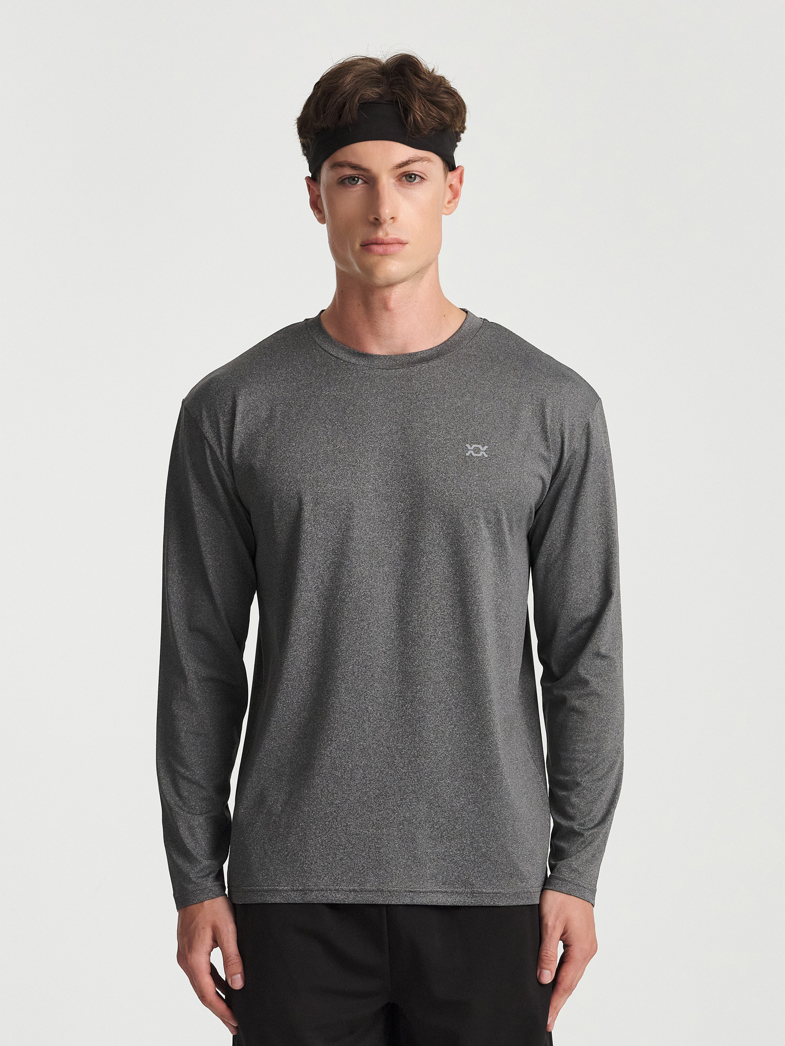 Футболка REXY с длинным рукавом M/L/XL темно-серая