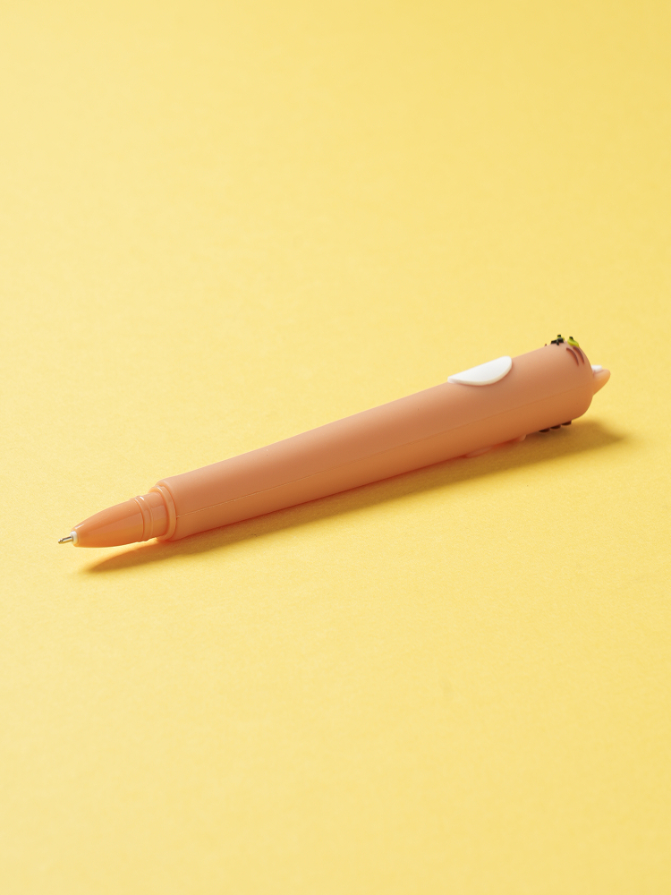 치즈 고양이 중성 젤펜 0.5 mm 검정