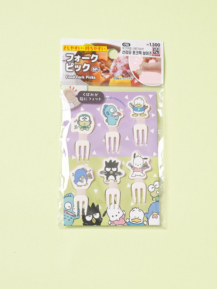 Шпажки для бенто Sanrio Mix Boys 6 шт.