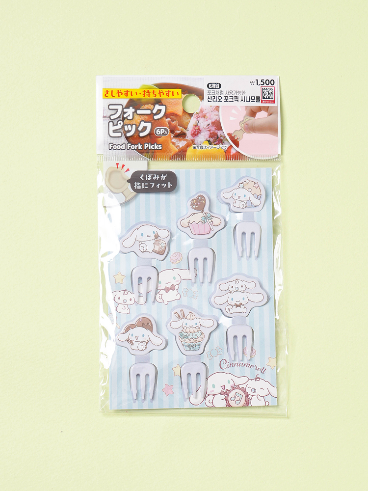 Вилочки для бенто Sanrio Cinnamoroll 6 шт.