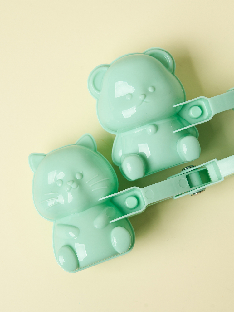 미니 동물 스노우 메이커 2개입 곰＆고양이