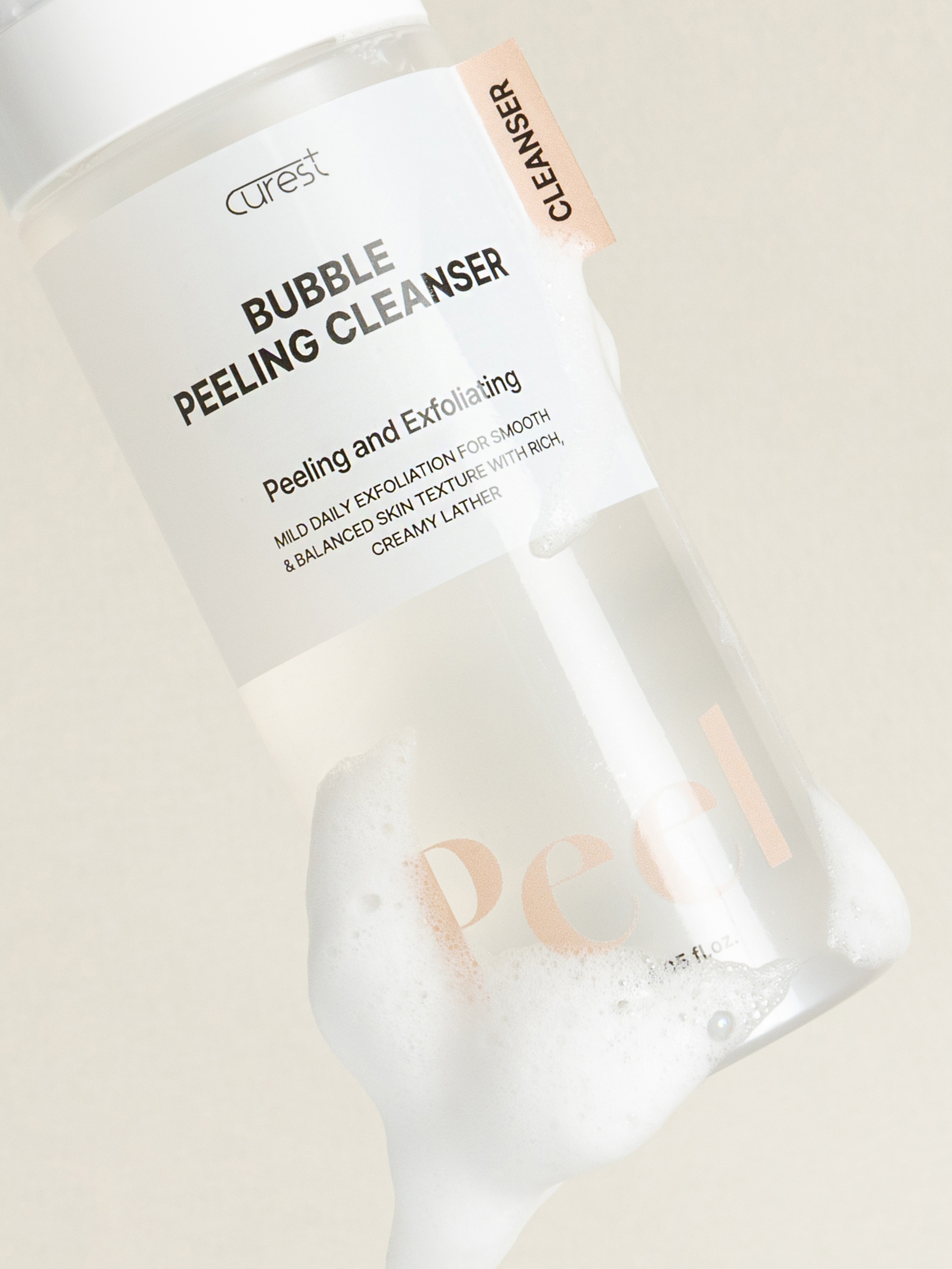 Пенка-пилинг Curerest Bubble Peeling Cleanser 120 ml