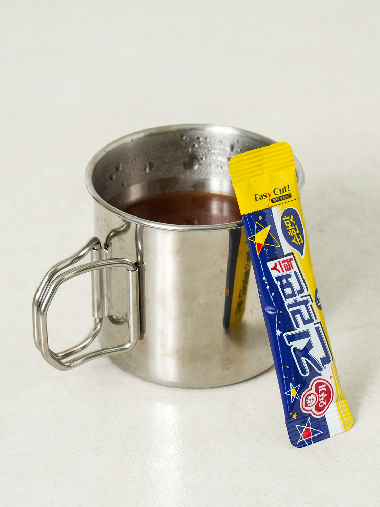 진라면스프 순한맛