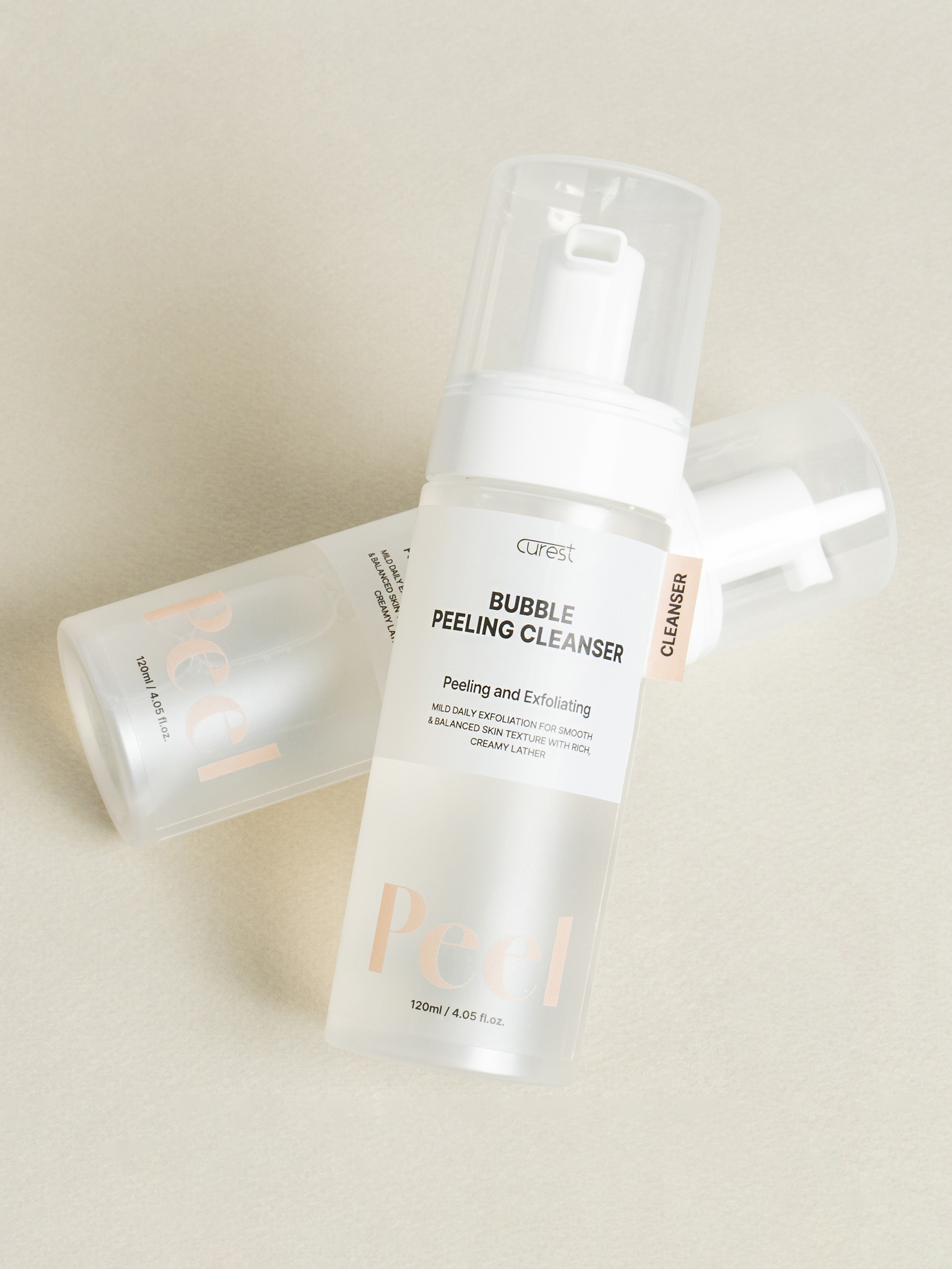 Пенка-пилинг Curerest Bubble Peeling Cleanser 120 ml