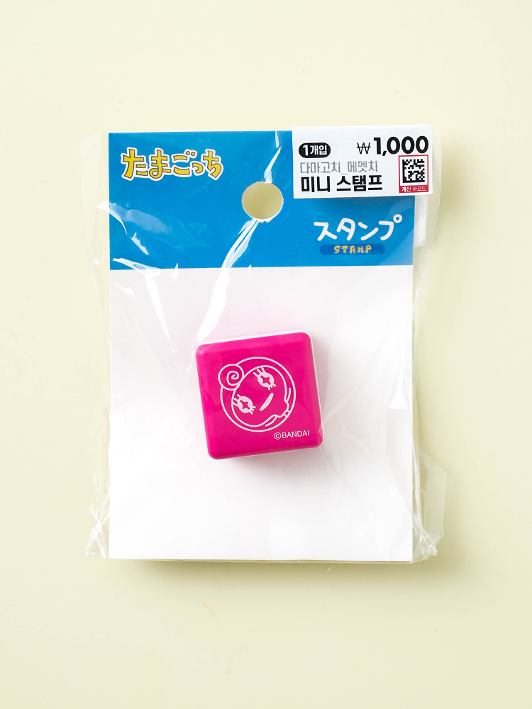 다마고치 미니 스탬프 메멧치