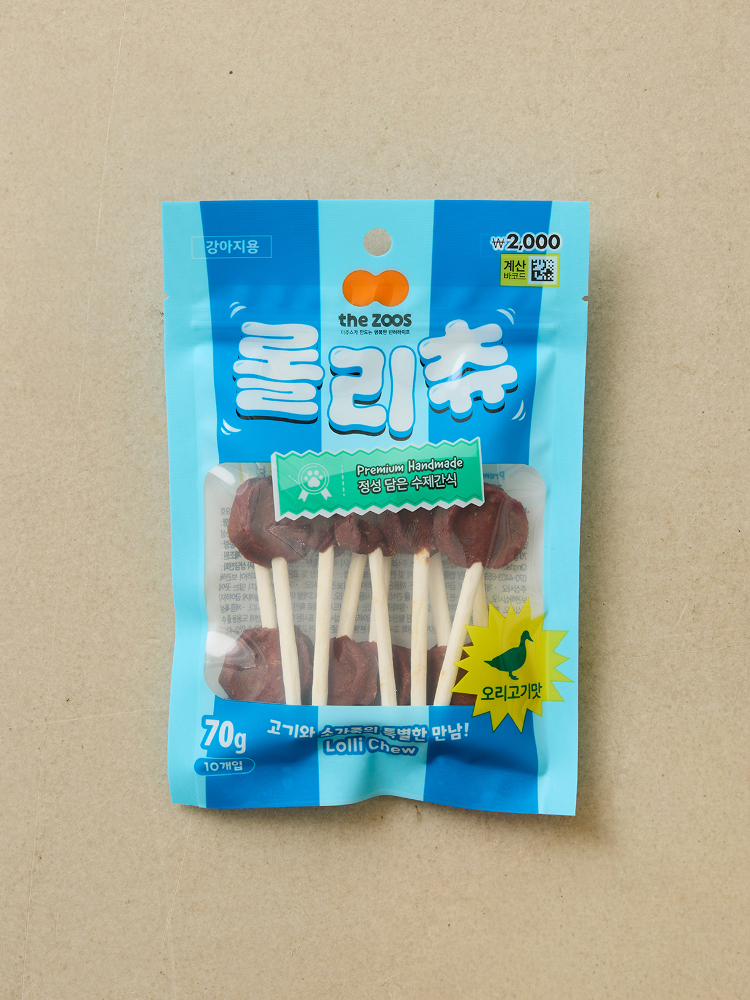 [펫] Леденец The Juice Lolly Chew с говядиной 70 г