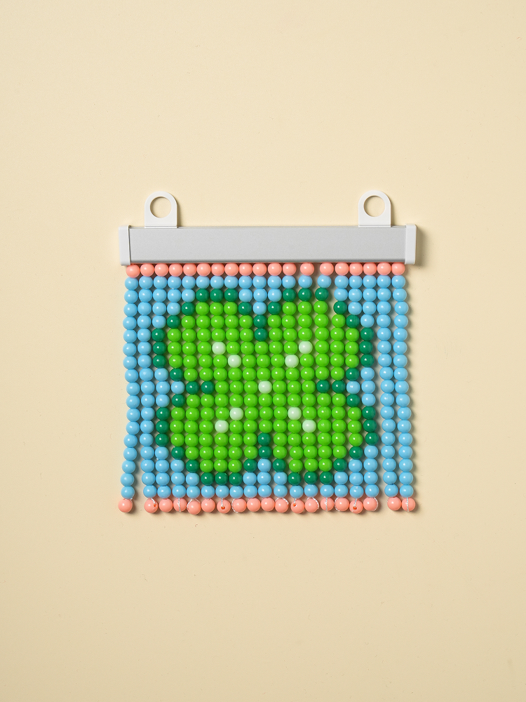 비즈발 DIY 세트 15 cm 네잎클로버