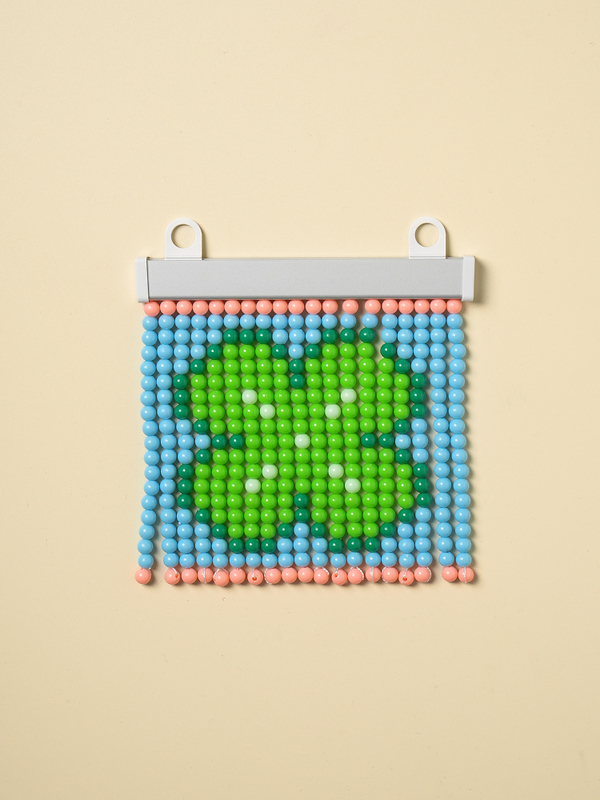 비즈발 DIY 세트 15 cm 네잎클로버