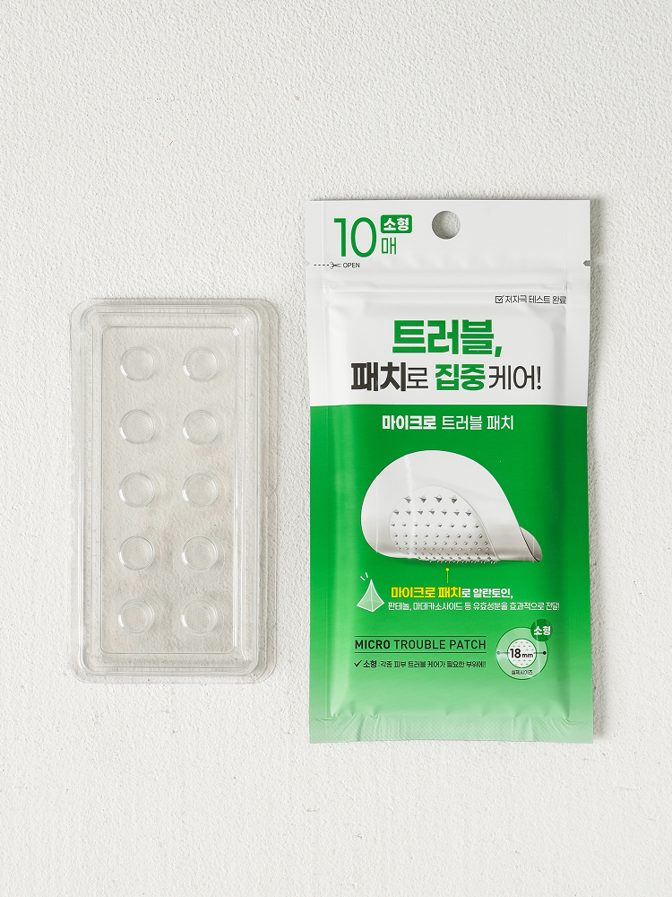 미모랑 마이크로 트러블 패치 소형 10매입
